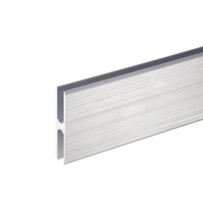 Усиленный алюминиевый профиль h-секционный 10 мм для соединения больших панелей 6128