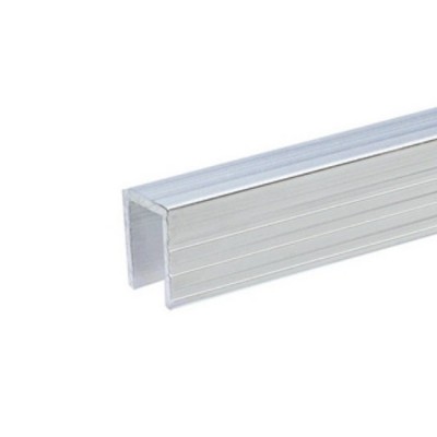 Алюминиевый профиль для заглушки разделительной стенки 9,5 мм 6240